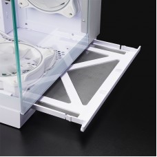 Корпус Chieftec VISIO GM-30W-TG-OP ATX, без БЖ, White (GM-30W-TG-OP)