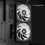 Корпус Chieftec VISTA GT-01B-OP 3x120mm A-RGB, ATX, без БЖ, Black (GT-01B-OP)