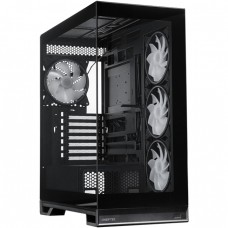 Корпус Chieftec VISTA MAX GX-30B-OP 4x140mm A-RGB, ATX, без БЖ, Black (GX-30B-OP)
