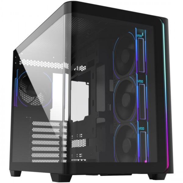 Корпус FSP M580-BP без БЖ ATX Black (M580-BP)