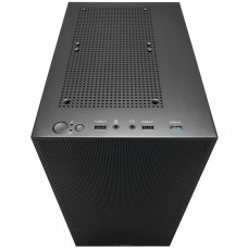 Корпус FSP S110-B без БЖ mATX Black (S110-B)