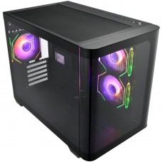 Корпус FSP S380-BA без БЖ mATX Black (S380-BA)