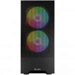 Корпус LogicConcept ARYA MESH+GLASS ARGB fans 2x140mm+1x120mm BLACK без БЖ ATX (AT-ARYA-10-000000-0002)