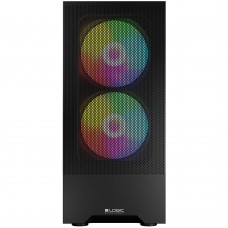 Корпус LogicConcept ARYA MESH+GLASS ARGB fans 2x140mm+1x120mm BLACK без БЖ ATX (AT-ARYA-10-000000-0002)