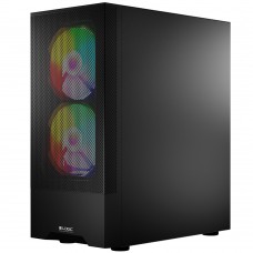 Корпус LogicConcept ARYA MESH+GLASS ARGB fans 2x140mm+1x120mm BLACK без БЖ ATX (AT-ARYA-10-000000-0002)