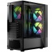 Корпус LogicConcept ARYA MESH+GLASS ARGB fans 2x140mm+1x120mm BLACK без БЖ ATX (AT-ARYA-10-000000-0002)
