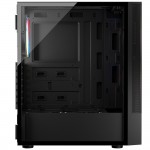 Корпус LogicConcept ARYA MESH+GLASS ARGB fans 2x140mm+1x120mm BLACK без БЖ ATX (AT-ARYA-10-000000-0002)