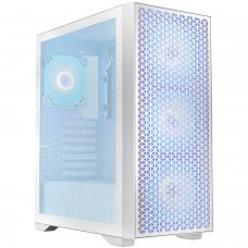 Корпус LogicConcept DART PRO ARGB MIDI WHITE MESH fans 4x120mm без БЖ ATX (AT-DART-PRO-ARGB-20)