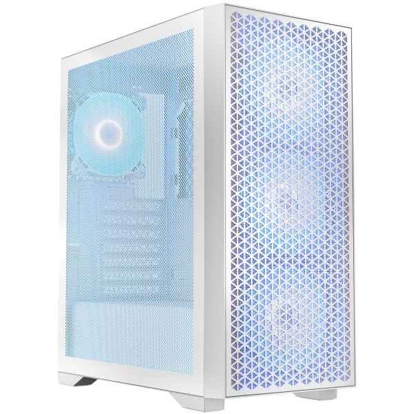 Корпус LogicConcept DART PRO ARGB MIDI WHITE MESH fans 4x120mm без БЖ ATX (AT-DART-PRO-ARGB-20)