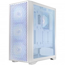 Корпус LogicConcept DART PRO ARGB MIDI WHITE MESH fans 4x120mm без БЖ ATX (AT-DART-PRO-ARGB-20)