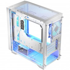 Корпус LogicConcept DART PRO ARGB MINI WHITE MESH fans 3x120mm без БЖ mATX (AM-DART-PRO-ARGB-20)