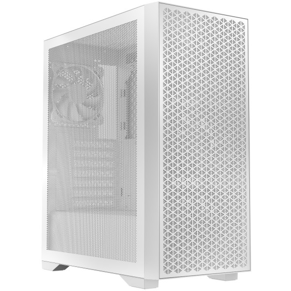 Корпус LogicConcept DART PRO MIDI WHITE MESH fans 4x120mm без БЖ ATX (AT-DART-PRO-0000-20)