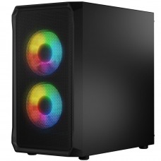 Корпус LogicConcept PORTOS MESH+GLASS ARGB fans 3x120mm BLACK без БЖ mATX (AM-PORTOS-10-0000000-0002)