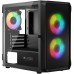 Корпус LogicConcept PORTOS MESH+GLASS ARGB fans 3x120mm BLACK без БЖ mATX (AM-PORTOS-10-0000000-0002)