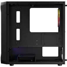 Корпус LogicConcept PORTOS MESH+GLASS ARGB fans 3x120mm BLACK без БЖ mATX (AM-PORTOS-10-0000000-0002)