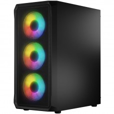 Корпус LogicConcept PORTOS MESH+GLASS ARGB fans 4x120mm BLACK без БЖ ATX (AT-PORTOS-10-0000000-0002)
