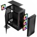 Корпус LogicConcept PORTOS MESH+GLASS ARGB fans 4x120mm BLACK без БЖ ATX (AT-PORTOS-10-0000000-0002)