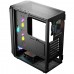 Корпус LogicConcept PORTOS MESH+GLASS ARGB fans 4x120mm BLACK без БЖ ATX (AT-PORTOS-10-0000000-0002)