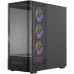 Корпус Modecom VOLCANO AQ400 ARGB MIDI SIDE LCD 6,2”, 4x120mm fans BLACK без БЖ ATX (MC-A-AQ400-4FA-B)