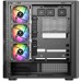 Корпус Modecom VOLCANO AQ400 ARGB MIDI SIDE LCD 6,2”, 4x120mm fans BLACK без БЖ ATX (MC-A-AQ400-4FA-B)
