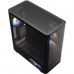 Корпус Modecom VOLCANO AQ400 ARGB MIDI SIDE LCD 6,2”, 4x120mm fans BLACK без БЖ ATX (MC-A-AQ400-4FA-B)