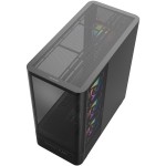 Корпус Modecom VOLCANO AQ400 ARGB MIDI SIDE LCD 6,2”, 4x120mm fans BLACK без БЖ ATX (MC-A-AQ400-4FA-B) Корпус Modecom VOLCANO AQ400 ARGB MIDI SIDE LCD 6,2”, 4x120mm fans BLACK без БЖ ATX (MC-A-AQ400-4FA-B)