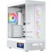 Корпус Modecom VOLCANO AQ400 ARGB MIDI SIDE LCD 6,2”, 4x120mm fans WHITE без БЖ ATX (MC-A-AQ400-4FA-W)