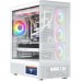 Корпус Modecom VOLCANO AQ400 ARGB MIDI SIDE LCD 6,2”, 4x120mm fans WHITE без БЖ ATX (MC-A-AQ400-4FA-W)