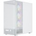 Корпус Modecom VOLCANO AQ400 ARGB MIDI SIDE LCD 6,2”, 4x120mm fans WHITE без БЖ ATX (MC-A-AQ400-4FA-W)