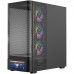 Корпус Modecom VOLCANO AQ500 ARGB MIDI FRONT LCD 6,2”, 4x120mm fans BLACK без БЖ ATX (MC-A-AQ500-4FA-B)
