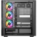 Корпус Modecom VOLCANO AQ500 ARGB MIDI FRONT LCD 6,2”, 4x120mm fans BLACK без БЖ ATX (MC-A-AQ500-4FA-B)