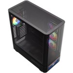 Корпус Modecom VOLCANO AQ500 ARGB MIDI FRONT LCD 6,2”, 4x120mm fans BLACK без БЖ ATX (MC-A-AQ500-4FA-B) Корпус Modecom VOLCANO AQ500 ARGB MIDI FRONT LCD 6,2”, 4x120mm fans BLACK без БЖ ATX (MC-A-AQ500-4FA-B)