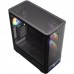 Корпус Modecom VOLCANO AQ500 ARGB MIDI FRONT LCD 6,2”, 4x120mm fans BLACK без БЖ ATX (MC-A-AQ500-4FA-B)