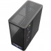 Корпус Modecom VOLCANO AQ500 ARGB MIDI FRONT LCD 6,2”, 4x120mm fans BLACK без БЖ ATX (MC-A-AQ500-4FA-B)
