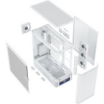 Корпус Modecom VOLCANO AQ500 ARGB MIDI FRONT LCD 6,2”, 4x120mm fans WHITE без БЖ ATX (MC-A-AQ500-4FA-W) Корпус Modecom VOLCANO AQ500 ARGB MIDI FRONT LCD 6,2”, 4x120mm fans WHITE без БЖ ATX (MC-A-AQ500-4FA-W)