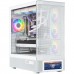 Корпус Modecom VOLCANO AQ500 ARGB MIDI FRONT LCD 6,2”, 4x120mm fans WHITE без БЖ ATX (MC-A-AQ500-4FA-W)