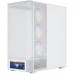 Корпус Modecom VOLCANO AQ500 ARGB MIDI FRONT LCD 6,2”, 4x120mm fans WHITE без БЖ ATX (MC-A-AQ500-4FA-W)