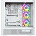 Корпус Modecom VOLCANO AQ500 ARGB MIDI FRONT LCD 6,2”, 4x120mm fans WHITE без БЖ ATX (MC-A-AQ500-4FA-W)