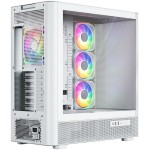 Корпус Modecom VOLCANO AQ500 ARGB MIDI FRONT LCD 6,2”, 4x120mm fans WHITE без БЖ ATX (MC-A-AQ500-4FA-W) Корпус Modecom VOLCANO AQ500 ARGB MIDI FRONT LCD 6,2”, 4x120mm fans WHITE без БЖ ATX (MC-A-AQ500-4FA-W)