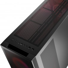 Корпус Modecom VOLCANO EXPANSE S ARGB 4x140mm fans MIDI USB 3.0x2+TYPE-C BLACK без БЖ ATX (AT-EXPANSE-SG-10-000000)