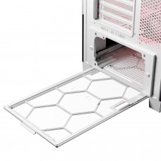 Корпус Modecom VOLCANO EXPANSE S ARGB 4x140mm fans MIDI USB 3.0x2+TYPE-C WHITE без БЖ ATX (AT-EXPANSE-SG-20-000000)
