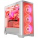 Корпус Modecom VOLCANO EXPANSE S ARGB 4x140mm fans MIDI USB 3.0x2+TYPE-C WHITE без БЖ ATX (AT-EXPANSE-SG-20-000000)