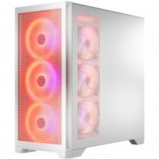 Корпус Modecom VOLCANO EXPANSE S ARGB 4x140mm fans MIDI USB 3.0x2+TYPE-C WHITE без БЖ ATX (AT-EXPANSE-SG-20-000000)