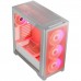 Корпус Modecom VOLCANO EXPANSE S ARGB 4x140mm fans MIDI USB 3.0x2+TYPE-C WHITE без БЖ ATX (AT-EXPANSE-SG-20-000000)