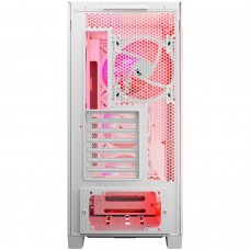 Корпус Modecom VOLCANO EXPANSE S ARGB 4x140mm fans MIDI USB 3.0x2+TYPE-C WHITE без БЖ ATX (AT-EXPANSE-SG-20-000000)