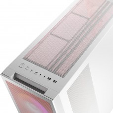 Корпус Modecom VOLCANO EXPANSE S ARGB 4x140mm fans MIDI USB 3.0x2+TYPE-C WHITE без БЖ ATX (AT-EXPANSE-SG-20-000000)