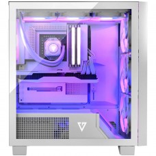 Корпус Modecom VOLCANO PERUN APEX ARGB MIDI WHITE 4x140mm fans USB 3.0x2+TYPE-C без БЖ ATX (AT-PERUN-4F-ARGB-20-00000)