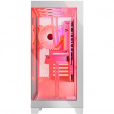 Корпус Modecom VOLCANO SPACE APEX ARGB 4x140mm fans MIDI USB 3.0x2+TYPE-C WHITE без БЖ ATX (AT-SPACE-PG-20-000000-000)