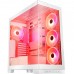 Корпус Modecom VOLCANO SPACE APEX ARGB 4x140mm fans MIDI USB 3.0x2+TYPE-C WHITE без БЖ ATX (AT-SPACE-PG-20-000000-000)