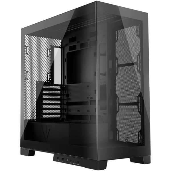 Корпус Modecom VOLCANO SPACE APEX w/o fans MIDI USB 3.0x2+TYPE-C BLACK без БЖ ATX (AT-SPACE-PG-NF-10-000000)